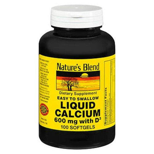 Foto 2 pulgar | Suplemento Nature's Blend Liquid Calcium Con Vitamina D 100 Ml - Venta Internacional.