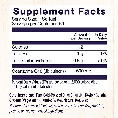 Foto 6 pulgar | Suplemento Healthy Origins Coq10 600 Mg 60 Cápsulas Blandas - Venta Internacional.
