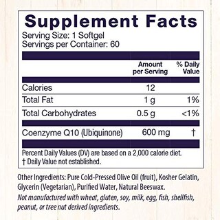 Foto 5 | Suplemento Healthy Origins Coq10 600 Mg 60 Cápsulas Blandas - Venta Internacional.
