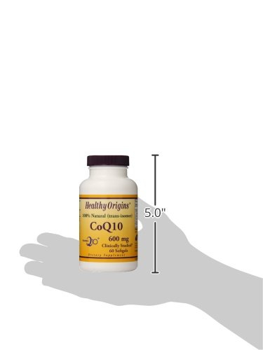 Foto 7 pulgar | Suplemento Healthy Origins Coq10 600 Mg 60 Cápsulas Blandas - Venta Internacional.