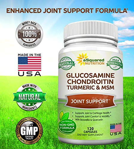 Foto 7 pulgar | Suplemento Asquared Nutrition: Glucosamina Y Condroitina 120 Ca - Venta Internacional.