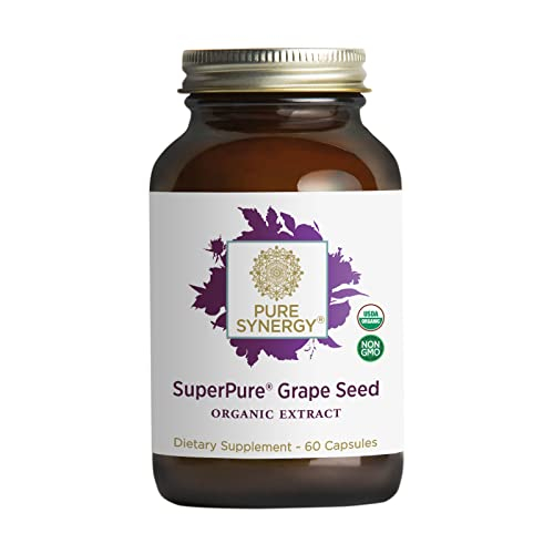 Foto 2 pulgar | Suplemento De Extracto De Semilla De Uva Superpure De Pure Synergy 60 Cápsulas - Venta Internacional.