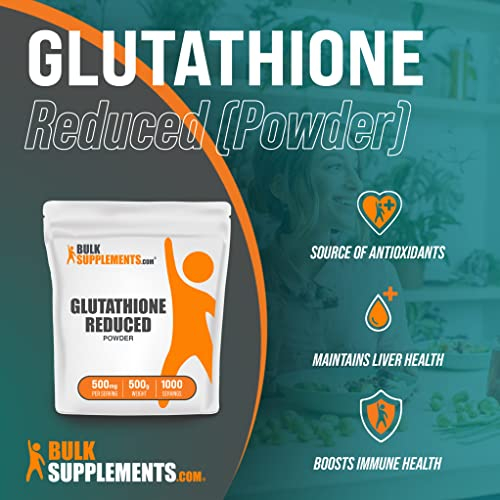 Foto 4 pulgar | Supplement Bulksupplements.com Polvo Reducido En Glutatión 50 - Venta Internacional.