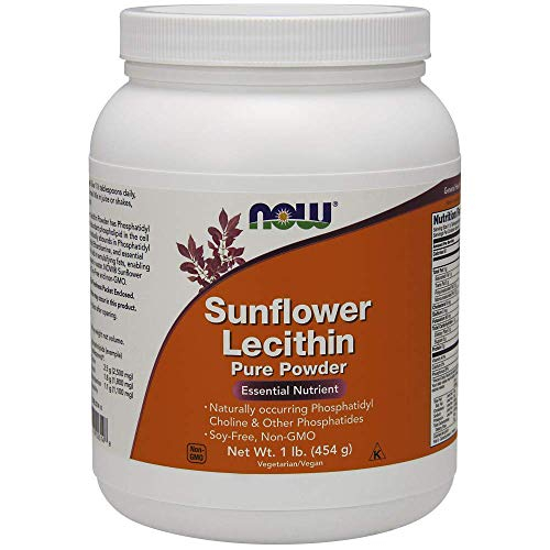 Suplement Now Lecitina De Girasol En Polvo, 454 G, Con Fosfatidía - Venta Internacional.