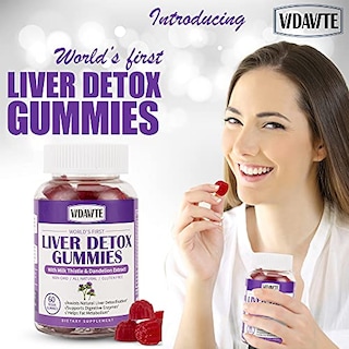 Foto 2 | Gomitas Masticables Veganas Vidavite, Desintoxicantes Y Reparadoras Para Limpiar El Hígado - Venta Internacional.