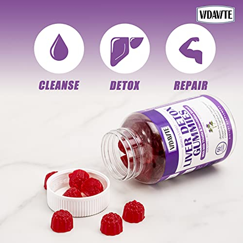 Foto 4 pulgar | Gomitas Masticables Veganas Vidavite, Desintoxicantes Y Reparadoras Para Limpiar El Hígado - Venta Internacional.