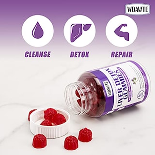 Foto 3 | Gomitas Masticables Veganas Vidavite, Desintoxicantes Y Reparadoras Para Limpiar El Hígado - Venta Internacional.