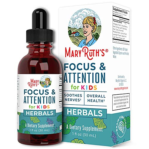 Foto 1 | Suplemento De Enfoque Nootrópico Maryruth Organics Para Niños, 30 Unidades - Venta Internacional.
