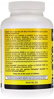 Foto 2 | Suplemento Jarrow Formulas Con Glucosamina, Condroitina Y Msm 2 - Venta Internacional.