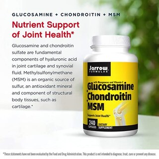 Foto 4 | Suplemento Jarrow Formulas Con Glucosamina, Condroitina Y Msm 2 - Venta Internacional.