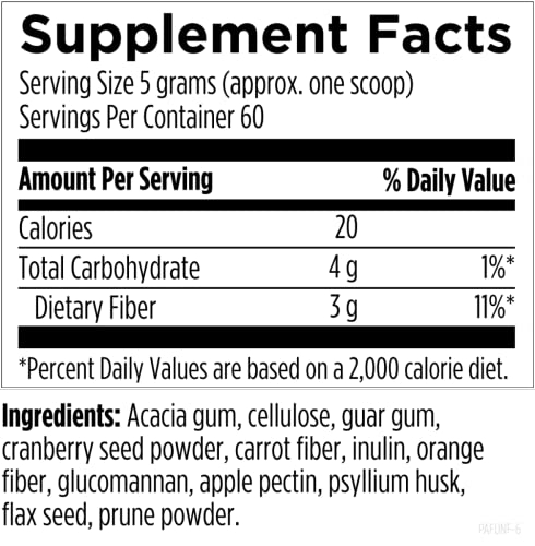 Foto 4 | Diseños De Suplementos Para La Salud Paleofiber 300 G Vegano - Venta Internacional.