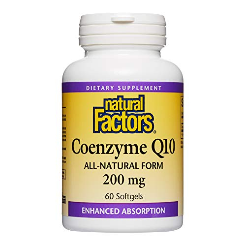 Foto 1 | Suplemento De Coenzima Q10 De Natural Factors, 200 Mg, 60 Cápsulas Blandas - Venta Internacional.