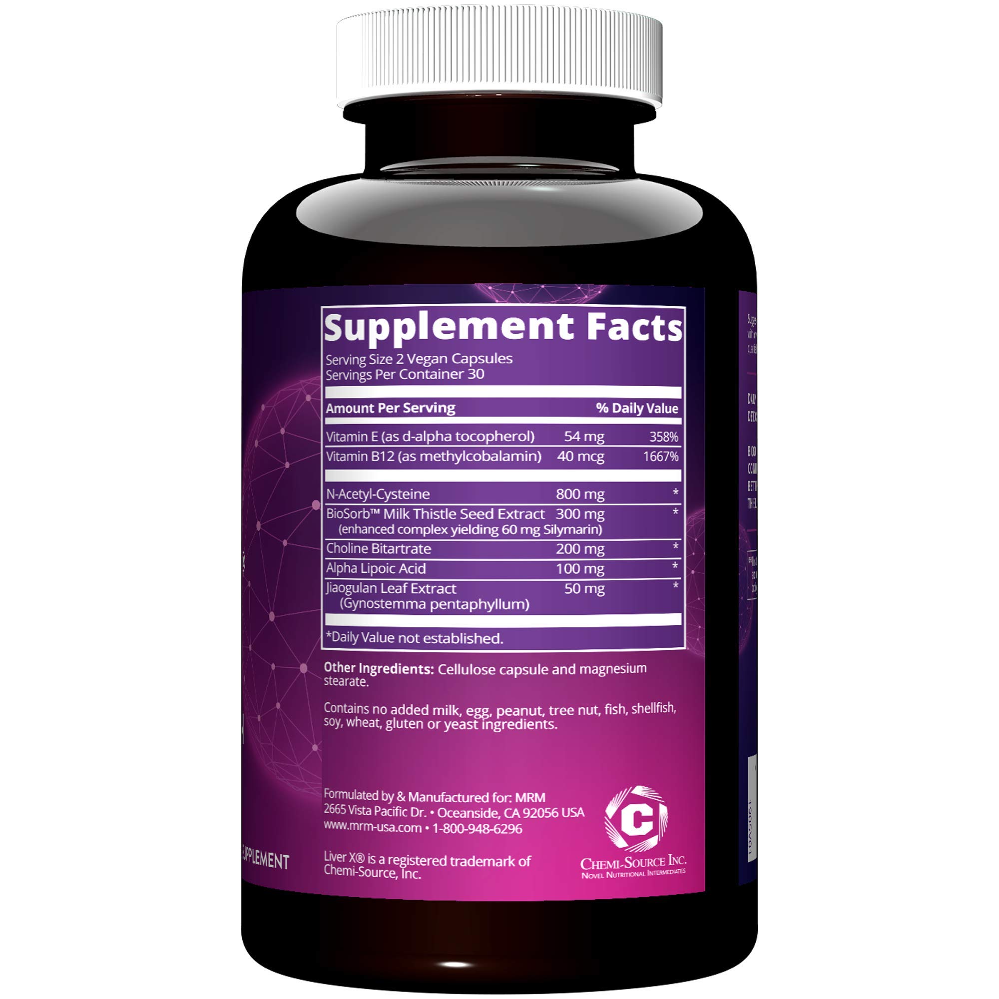 Foto 4 pulgar | Suplemento De Apoyo Para La Desintoxicación De Liver X  De Mrm Nutrition - Venta Internacional.