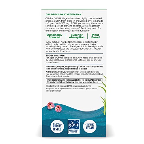 Foto 4 pulgar | Suplemento Dha Para Niños Nordic Naturals Vegetariano - Venta Internacional.