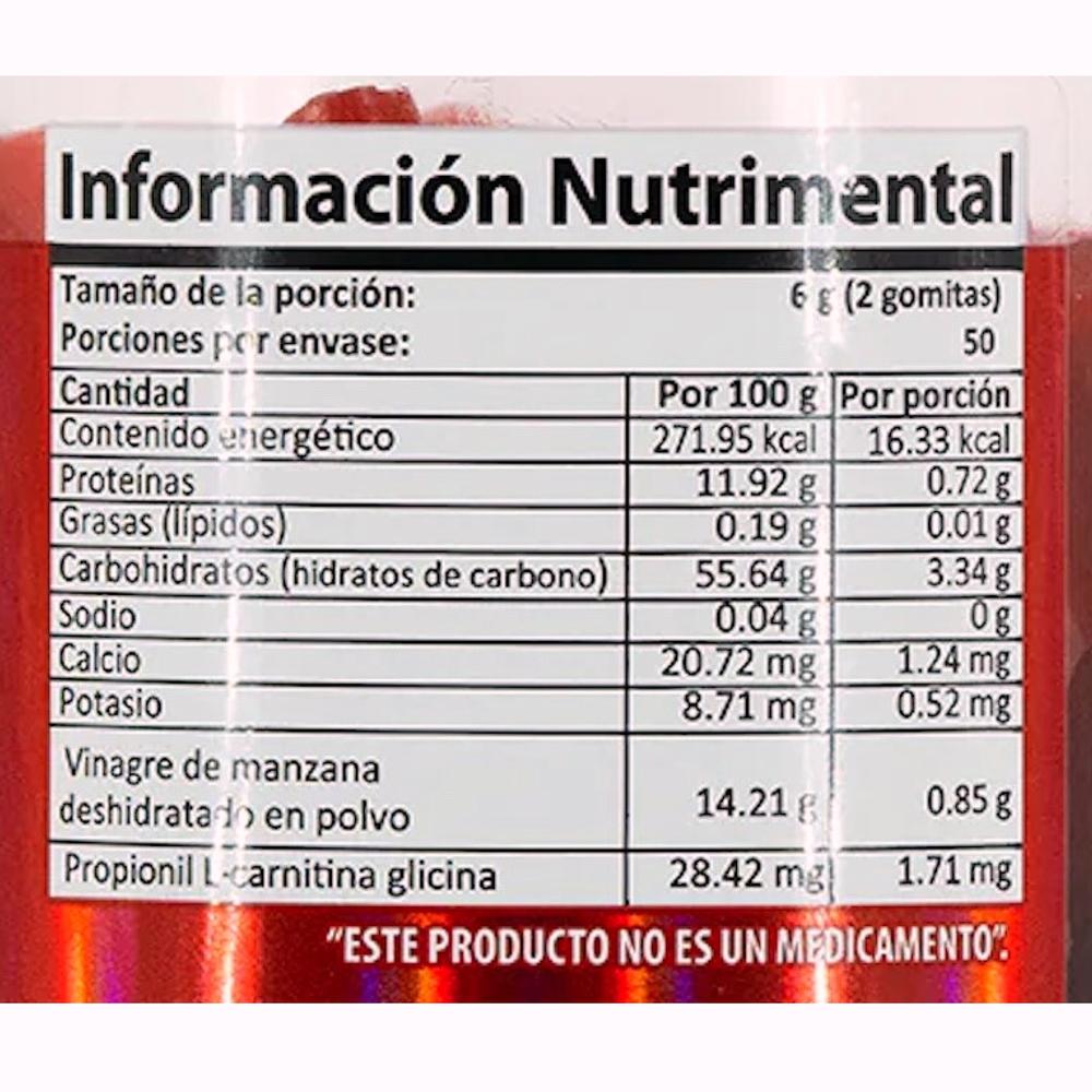 Foto 3 pulgar | Vinagre De Manzana Adl-gza Cereza 100 Gomitas Natural Health