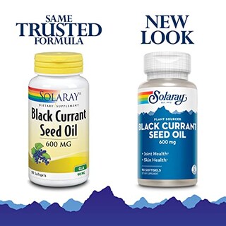 Foto 3 | Suplemento De Aceite De Semillas De Grosella Negra Solaray 600 Mg | 90 Cápsulas Blandas - Venta Internacional.