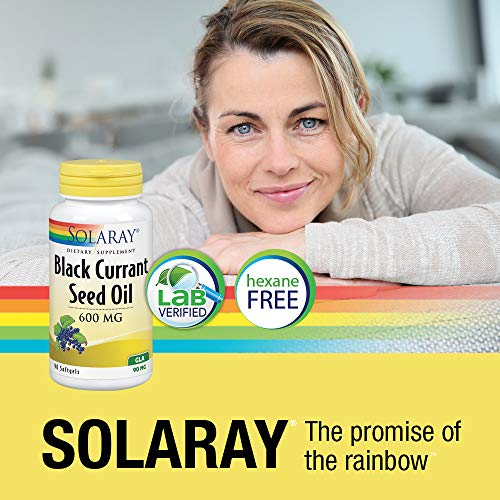 Foto 6 pulgar | Suplemento De Aceite De Semillas De Grosella Negra Solaray 600 Mg | 90 Cápsulas Blandas - Venta Internacional.