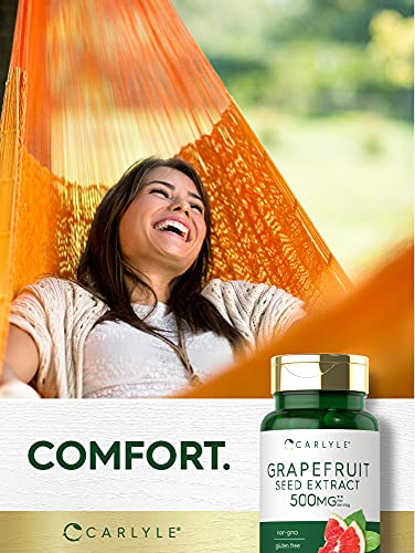 Foto 7 | Suplemento De Extracto De Semilla De Pomelo Carlyle 500 Mg 120 Cápsulas - Venta Internacional.