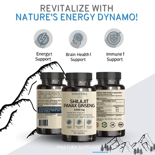 Foto 5 pulgar | Suplemento Vinatura Shilajit Pure Himalayan Con Un 60% De Ácido Fúlvico - Venta Internacional.