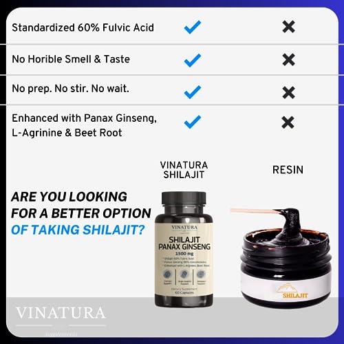 Foto 6 pulgar | Suplemento Vinatura Shilajit Pure Himalayan Con Un 60% De Ácido Fúlvico - Venta Internacional.