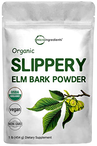 Microingredientes Orgánicos De Corteza De Olmo En Polvo, 454 G - Venta Internacional.