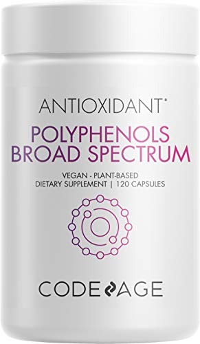 Foto 2 pulgar | Suplemento Codeage Polyphenols Broad Spectrum 120 Cápsulas - Venta Internacional.