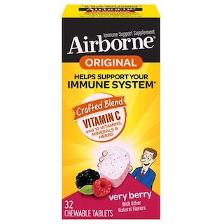 Foto 1 | Suplemento Airborne Airbone Chewable Berry 32 Comprimidos X 2 - Venta Internacional.
