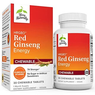 Foto 1 | Suplemento Terry Naturally Hrg80 Red Ginseng Energy 30 Table - Venta Internacional.