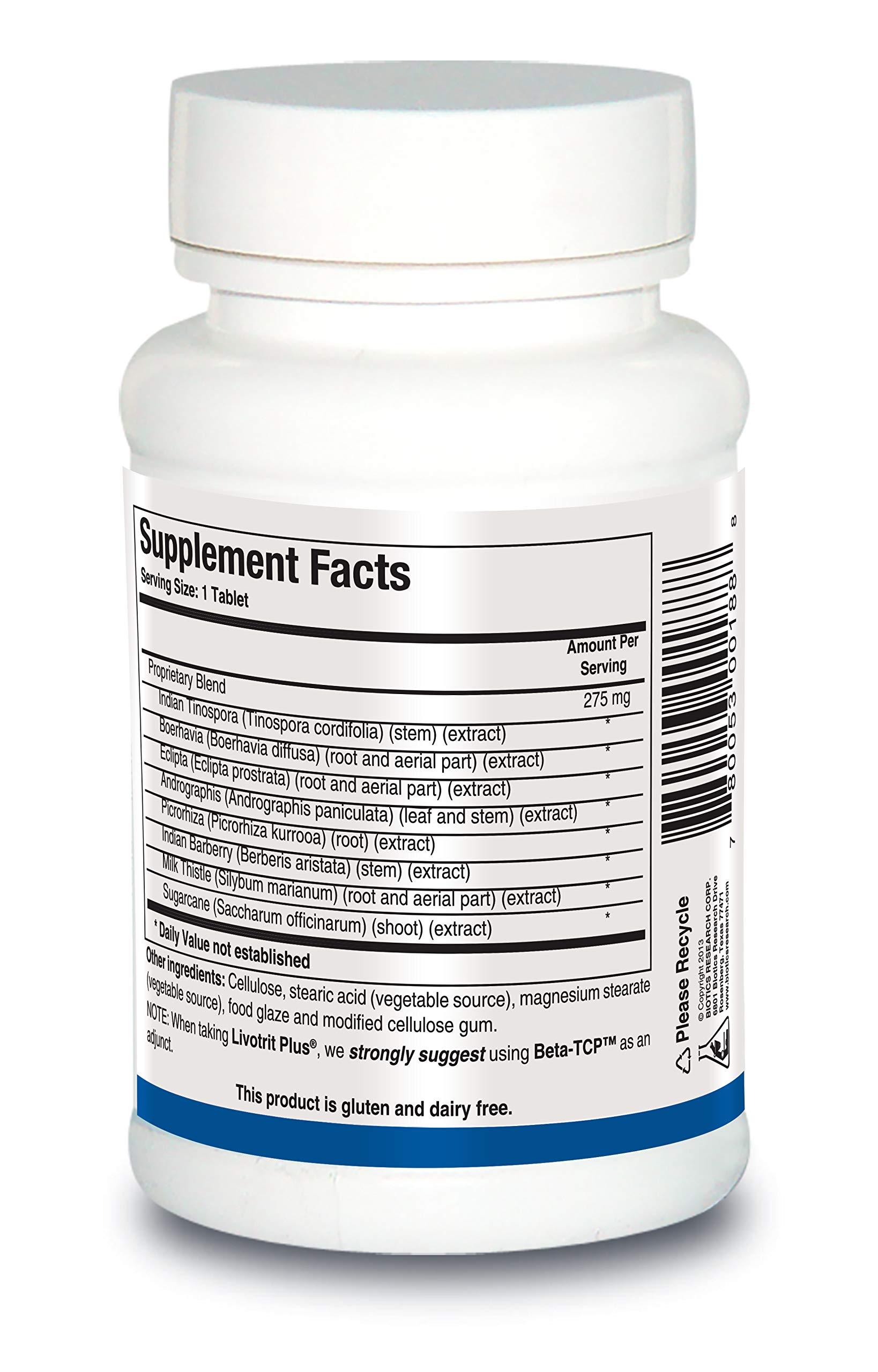 Foto 3 pulgar | Suplemento Biotics Research Livotrit Plus Para Limpiar El Hígado - Venta Internacional.
