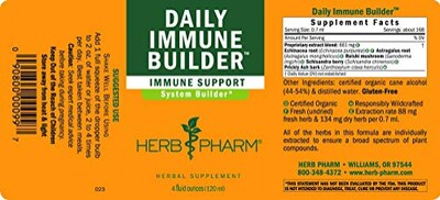 Foto 3 | Suplemento Herb Pharm Daily Immune Builder 120 Ml - Venta Internacional.