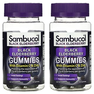 Foto 1 | Complemente Las Gomitas De Saúco Negro Sambucol Con Vitamina C Y - Venta Internacional.