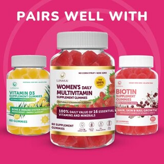 Foto 6 | Complemente Las Gomitas De Colágeno Lunakai Con Biotina Y Vitamina Zinc - Venta Internacional.