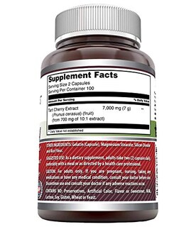Foto 2 | Suplemento De Extracto De Cereza Ácida De Amazing Formulas, 7000 Mg, 200 C - Venta Internacional.