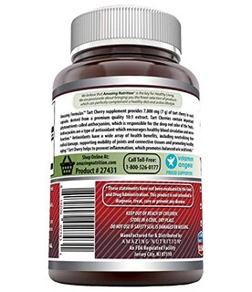 Foto 3 | Suplemento De Extracto De Cereza Ácida De Amazing Formulas, 7000 Mg, 200 C - Venta Internacional.