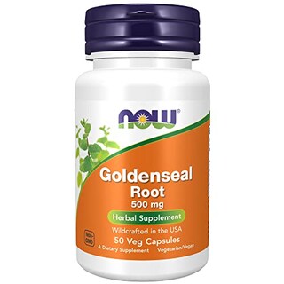 Foto 1 | Supplement Now Goldenseal Root 500 Mg A Base De Hierbas, 50 Cápsulas Vegetarianas - Venta Internacional.