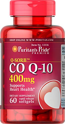 Foto 2 pulgar | Suplemento Puritan's Pride Q-sorb Coq10 400 Mg 60 Cápsulas Blandas - Venta Internacional.