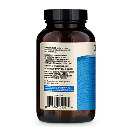 Foto 3 pulgar | Aceite De Krill Dr. Mercola Antarctic 180 Cápsulas 90 Porciones - Venta Internacional.