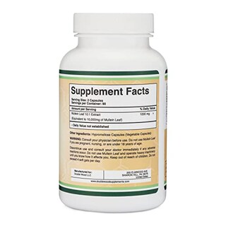 Foto 2 | Suplementos Double Wood Supplements Hoja De Gordolobo 10,000 Mg - Venta Internacional.