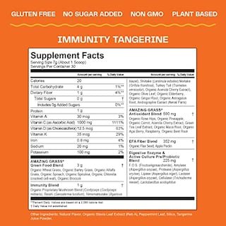 Foto 4 | Super Greens Powder Amazing Grass Immunity, 30 Porciones - Venta Internacional.