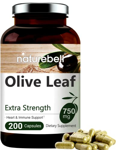 Foto 2 pulgar | Suplemento De Extracto De Hoja De Olivo Naturebell 750 Mg 200 Cápsulas - Venta Internacional.