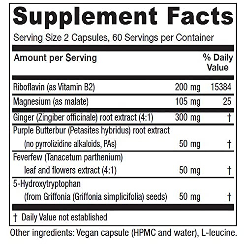 Foto 3 pulgar | Suplemento Vitanica Butterbur Extra Brain Support 120 Cápsulas - Venta Internacional.