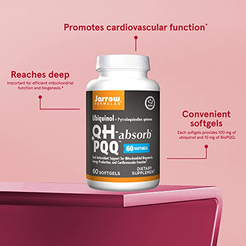 Foto 5 pulgar | Suplemento Jarrow Formulas Qh-absorb + Pqq 60 Porciones - Venta Internacional.