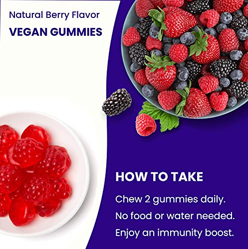 Foto 5 pulgar | Gomitas De Vitaminas Nutrachamps Saúco Con Vitamina C 200 Mg - Venta Internacional.