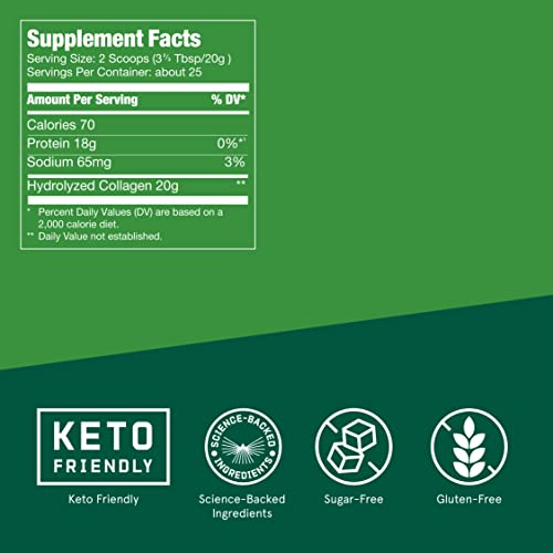 Foto 3 pulgar | Proteína De Colágeno En Polvo A Prueba De Balas, Sin Sabor, 500 Ml - Venta Internacional.
