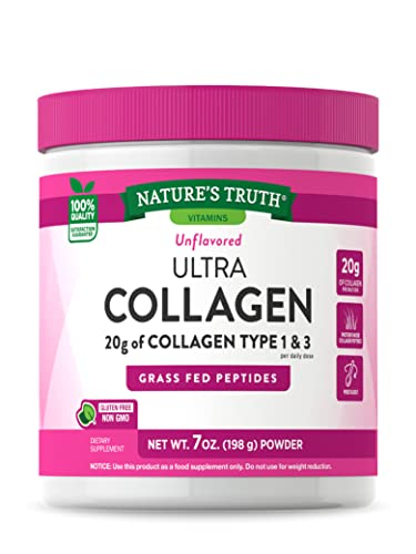 Foto 2 pulgar | Colágeno En Polvo Nature's Truth Ultra Tipo I Y Iii 200 Ml - Venta Internacional.