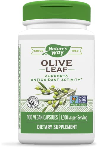 Foto 2 pulgar | Suplemento Nature's Way Olive Leaf 1500 Mg 100 Cápsulas - Venta Internacional.