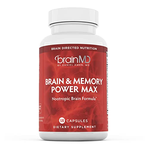 Foto 2 pulgar | Suplemento Brainmd Dr. Amen Brain & Memory Power Max 120 Cápsulas - Venta Internacional.