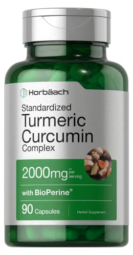 Foto 2 pulgar | Suplemento Horbaach, Cúrcuma Y Curcumina, 200 Mg, 90 Cápsulas - Venta Internacional.
