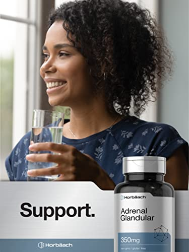 Foto 7 pulgar | Suplemento Horbaach Raw Adrenal Glandular 350 Mg 90 Cápsulas - Venta Internacional.