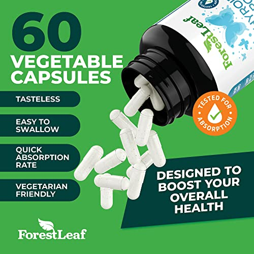 Foto 6 pulgar | Suplemento Forestleaf Thyroid Support Con Yodo, 60 Cápsulas - Venta Internacional.